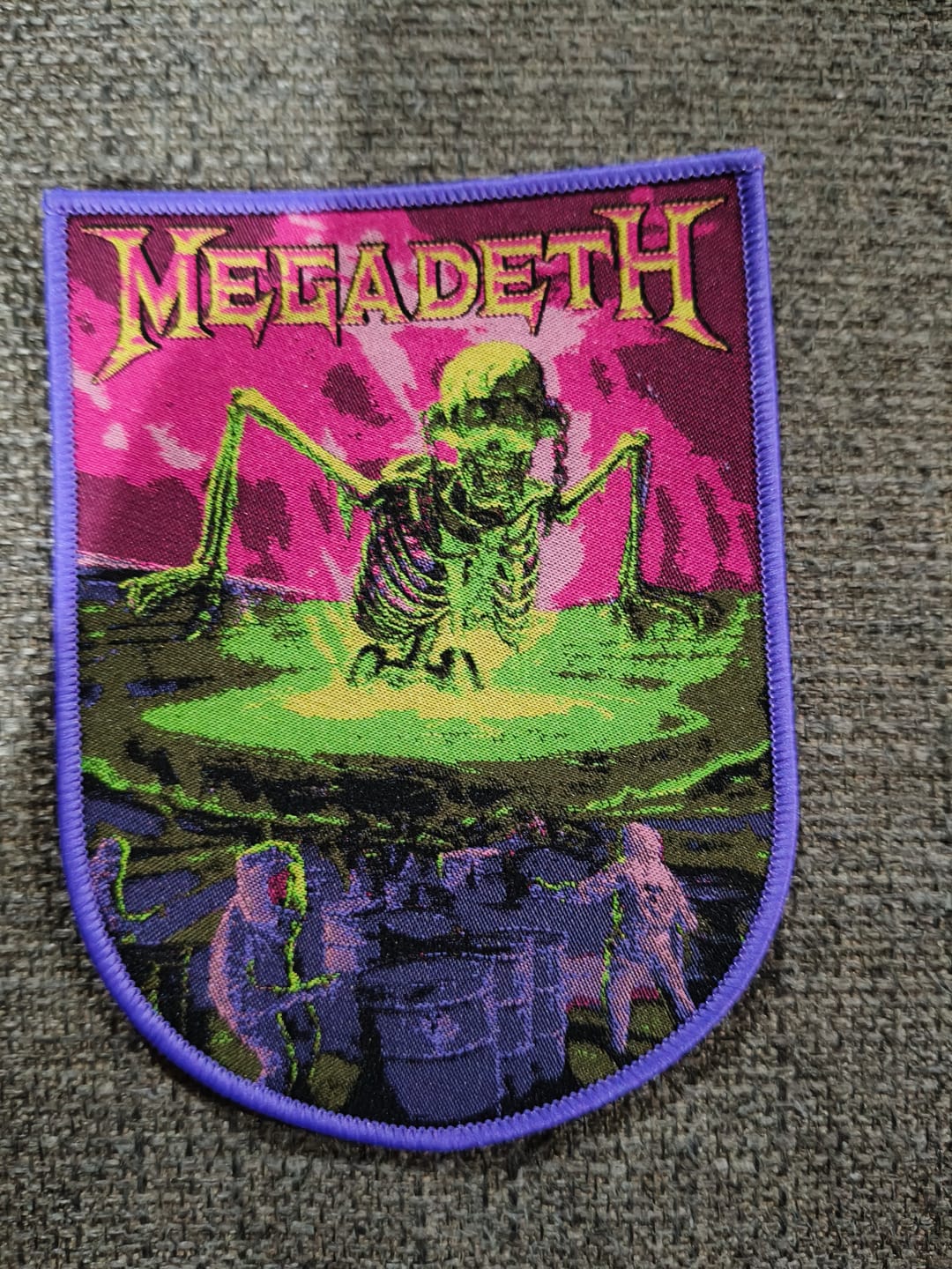 Customer photo review of Megadeth - No More Mr. Nice Guy - Patch