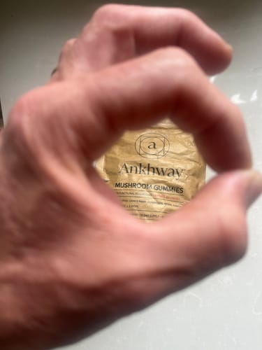 Customer photo review of Mushroom Gummies