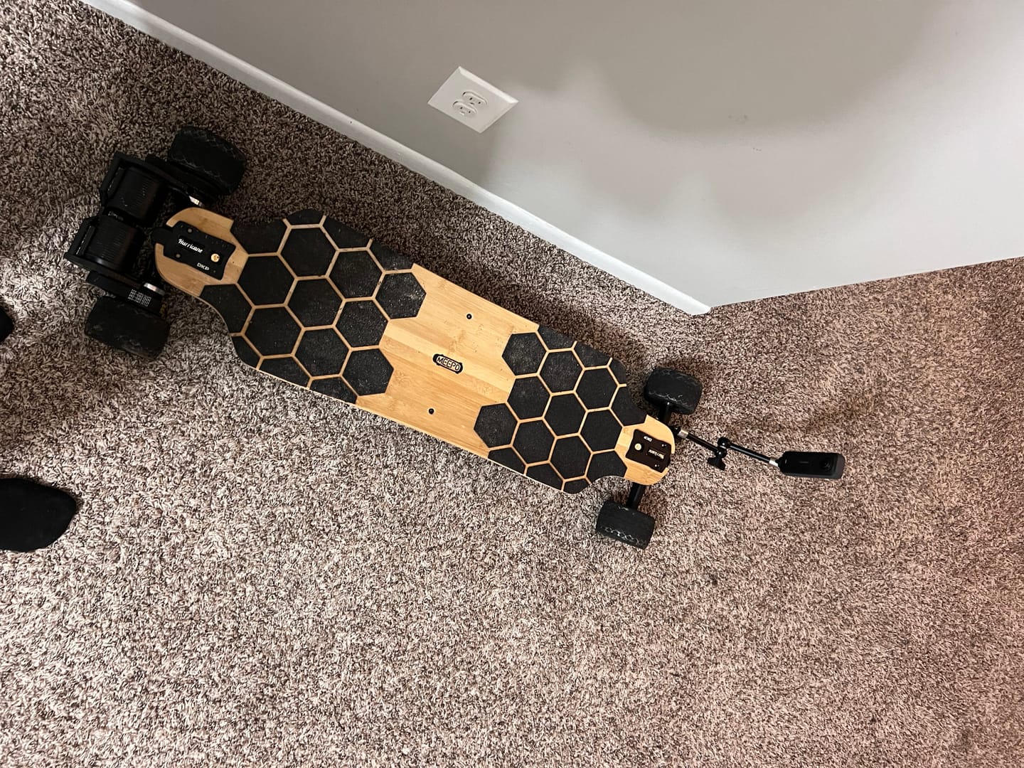 Customer photo review of Electric Skateboard Drive Belt