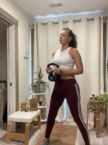 Customer photo review of The Splendor Leggings