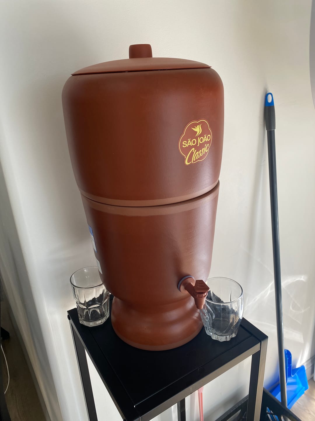 Customer photo review of Brazilian Water Purifying Clay Filter Ceramic Sao Joao Classic Stéfani 6 Liters