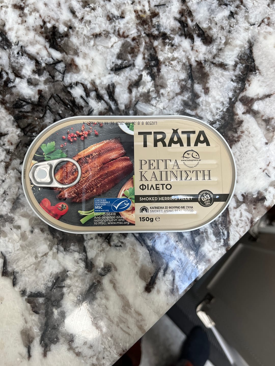 Customer photo review of Smoked herring fillet - 3x160g