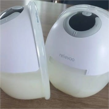 Customer photo review of Relievoo® Wearable Breast Pump PRO2