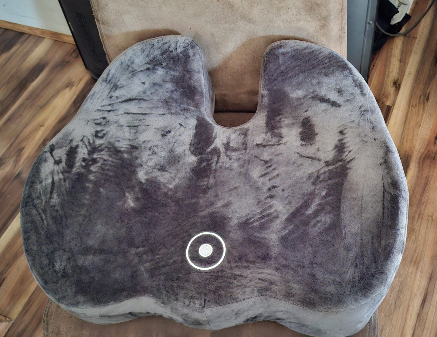Customer photo review of Memory Foam Seat Cushions
