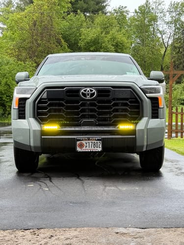 Customer photo review of NEW!! YotaTribe LED Fog Light Kit (Set of 2)