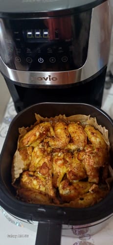 Customer photo review of Air Fryer Novio Grill & Fry