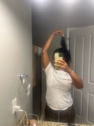 Customer photo review of Botanic Brilliance Growth Serum