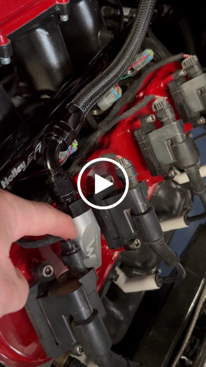 Customer video review of Motion Raceworks Billet Valve Cover Breathers Clear Anodized (Pair)