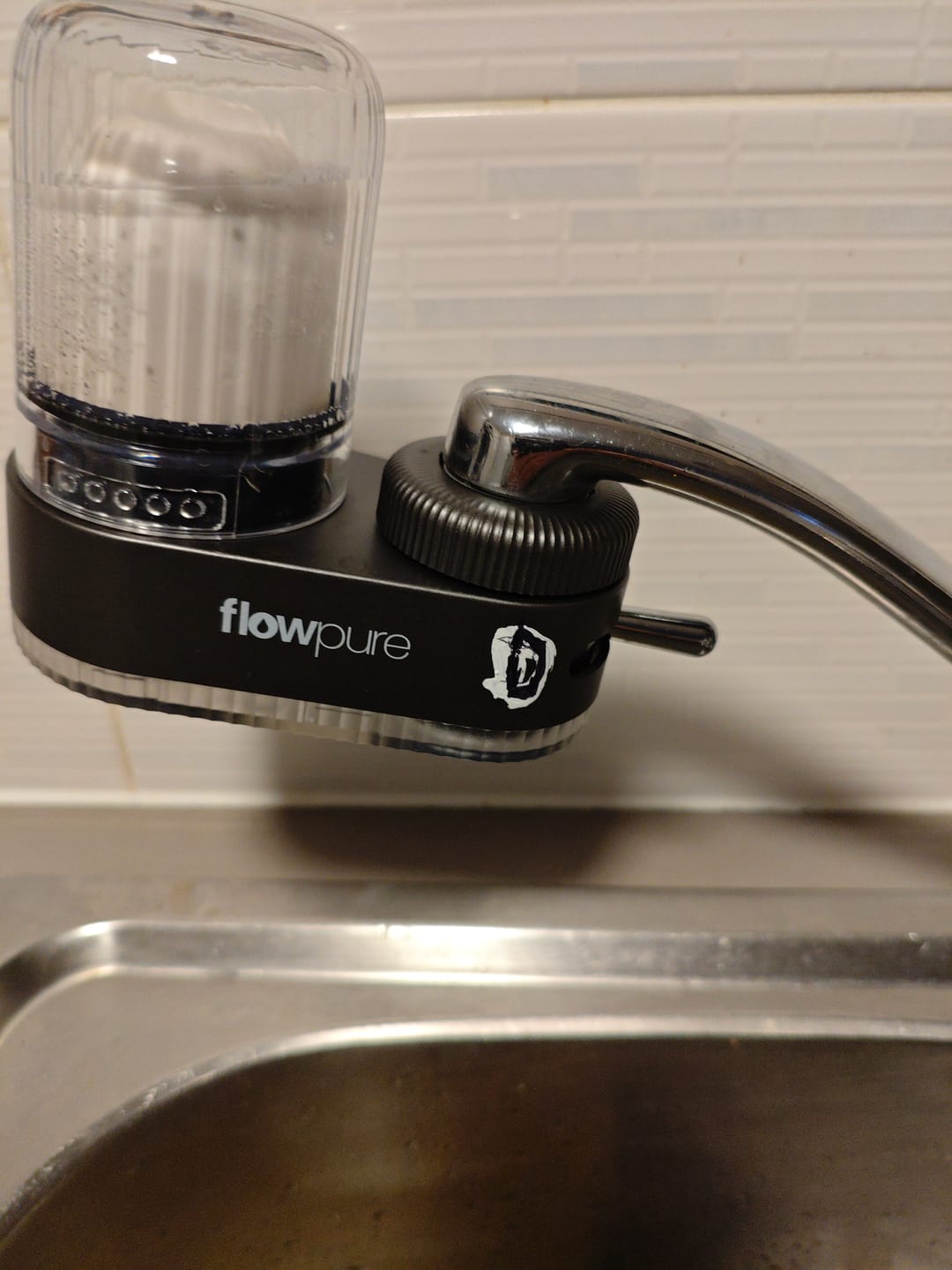 Customer photo review of FlowPure Tap Water Filter