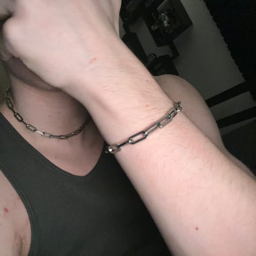 Customer photo review of 6MM MINI LINK CHAIN