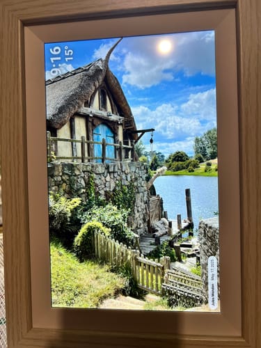 Customer photo review of Digital Photo Frame