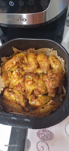 Customer photo review of Air Fryer Novio Grill & Fry