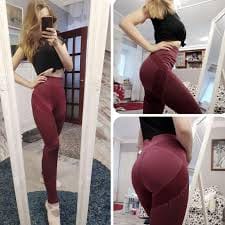 Customer photo review of Legging Compression Anti Cellulite Femme