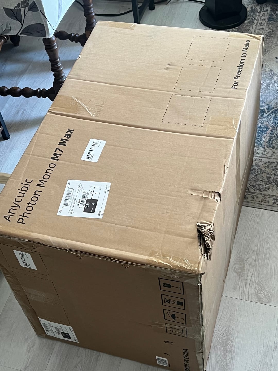 Customer photo review of Anycubic Photon Mono M7 Max