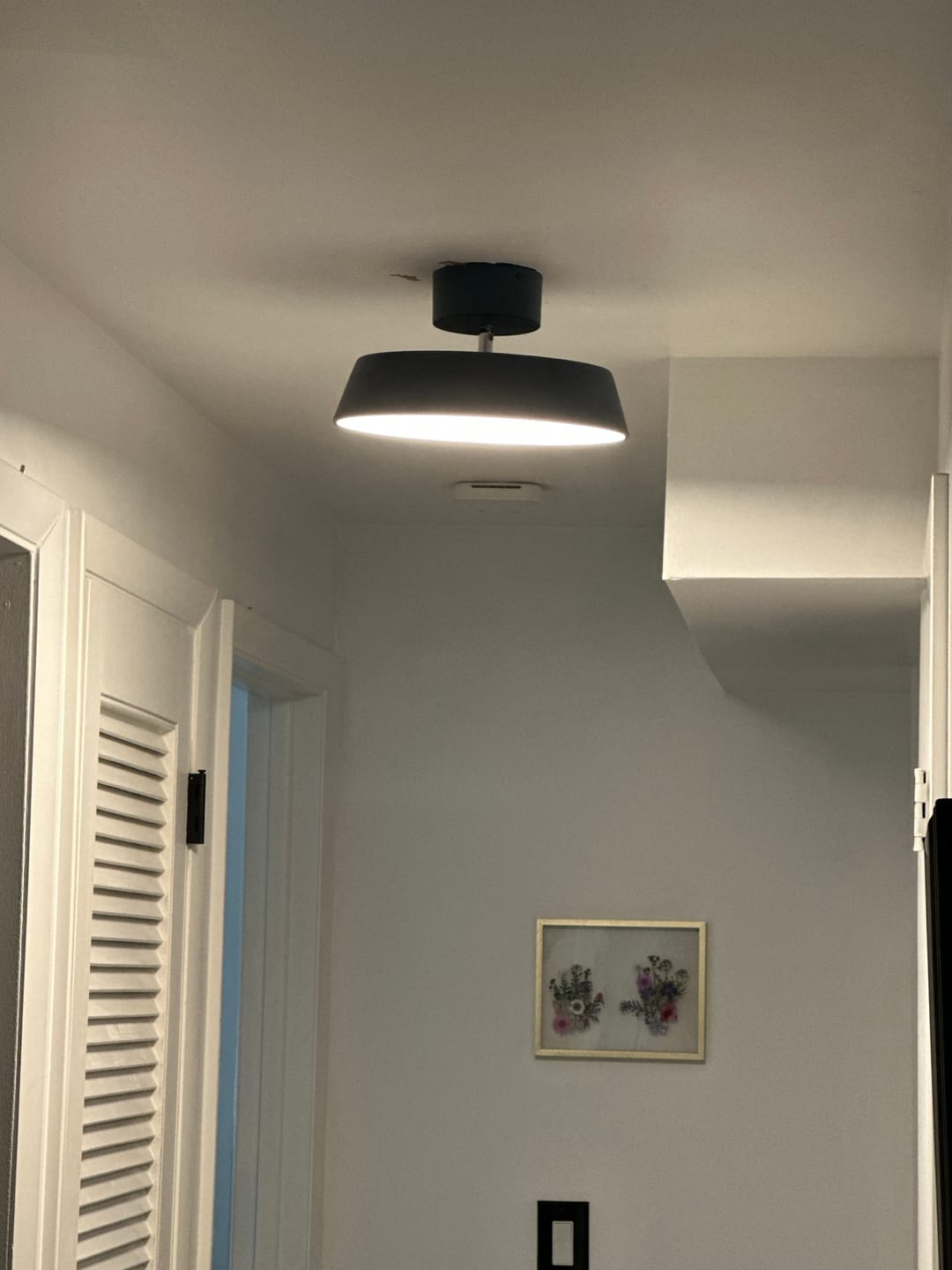 Customer photo review of Scandinavian LED Semi Flush Ceiling Light
