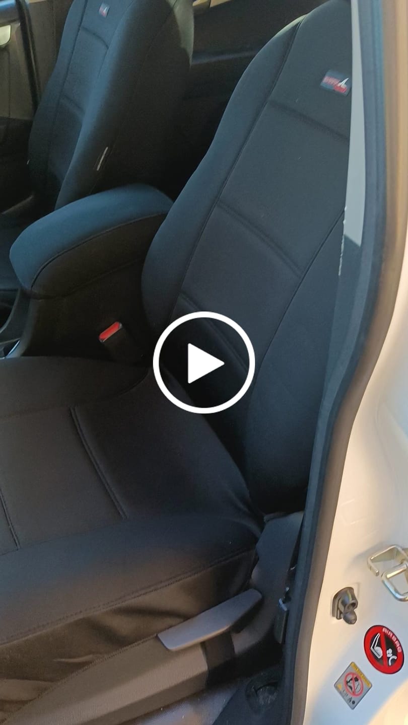 Customer video review of Sharkskin Seat Covers for Isuzu D-Max Dual Cab (06/2012-06/2020)