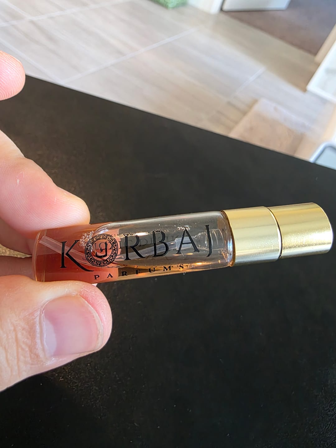 Customer photo review of Perfume Sample Set - 4 PCS