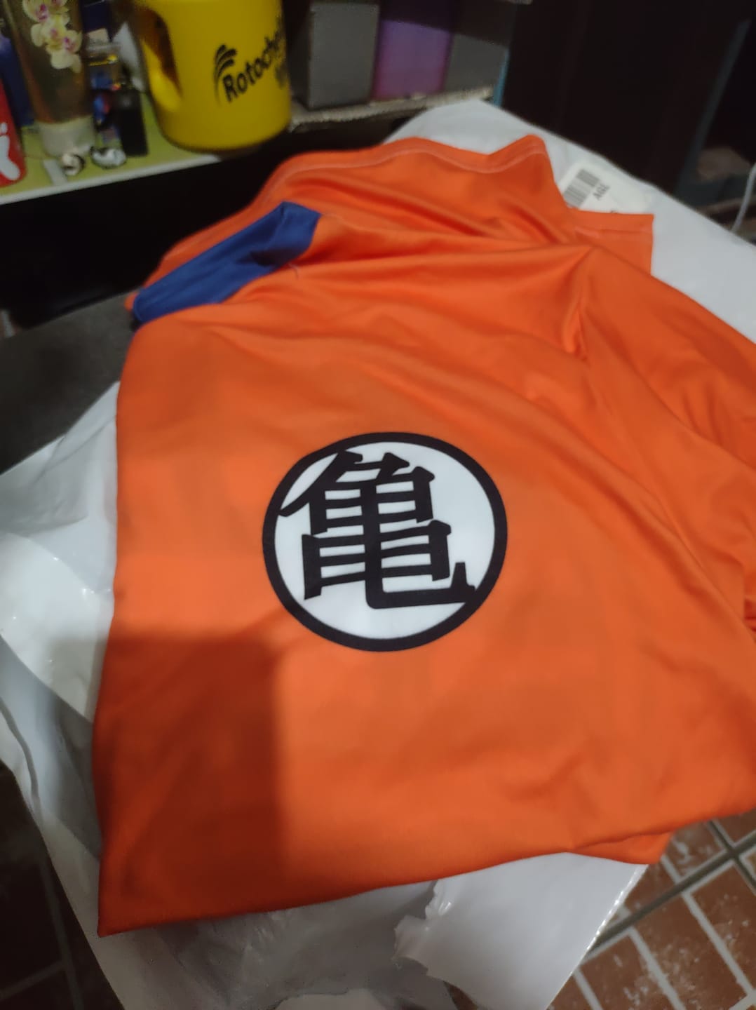 Customer photo review of Playera Pijama Dragon Ball Goku Uniforme