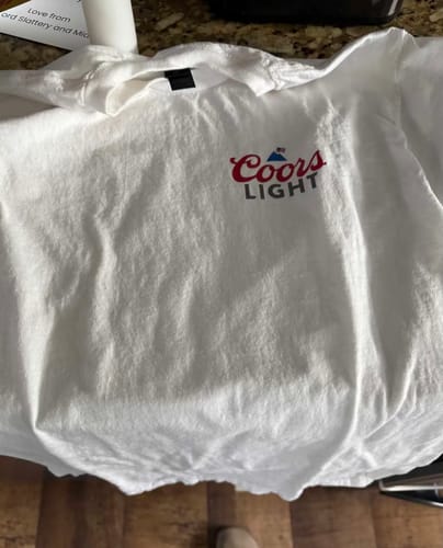 Customer photo review of Dog Beers 4th Of July T-Shirt/Sweatshirt/Hoodie