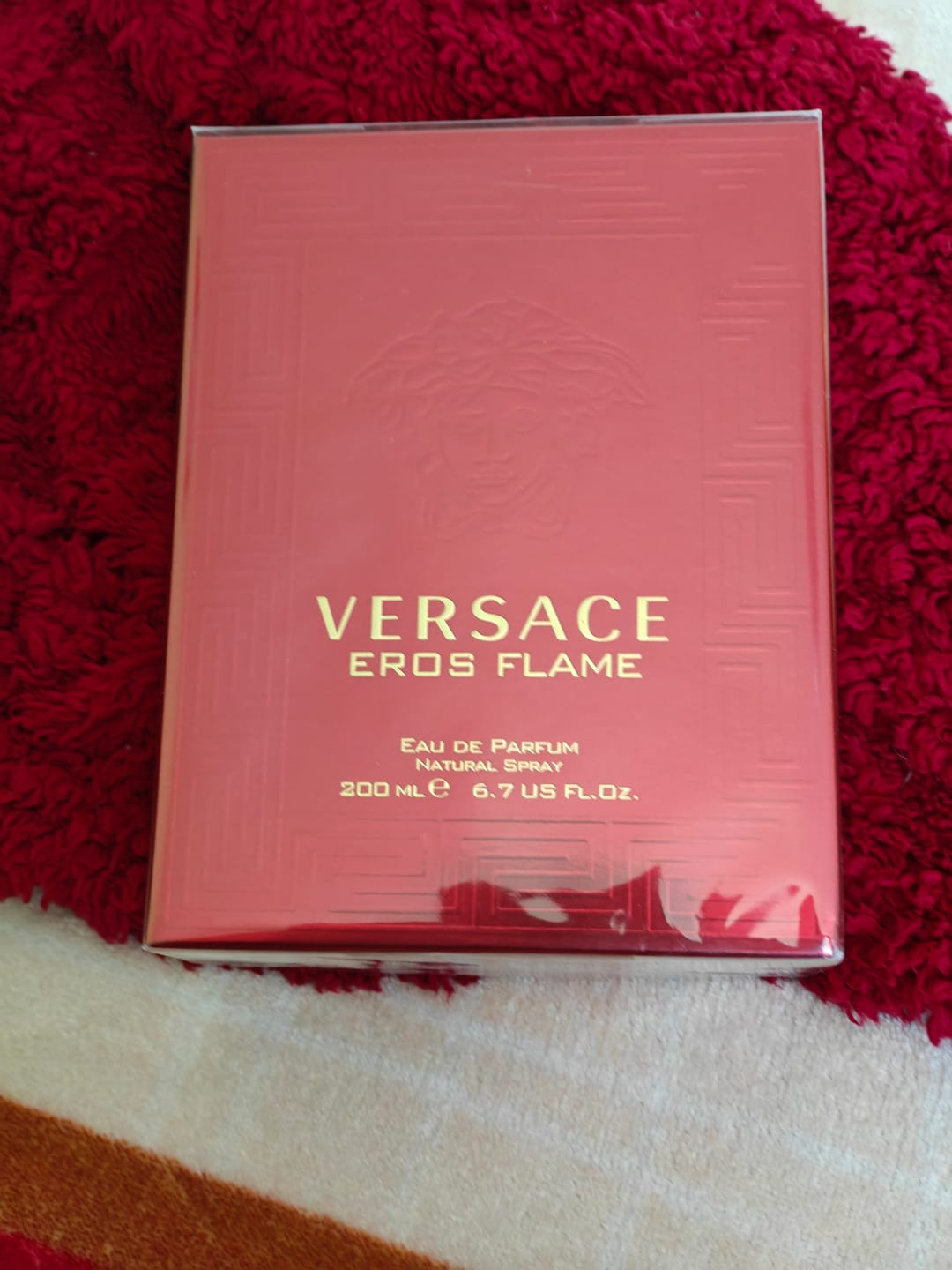 Customer photo review of Perfume Versace Eros Flame 200ml EDP