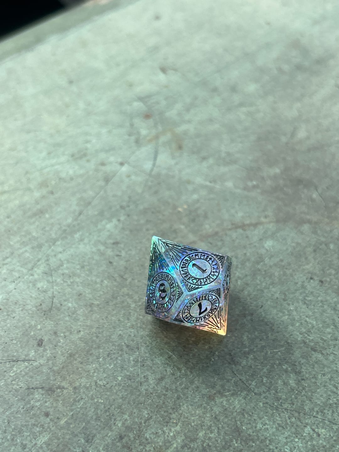 Customer photo review of Spacebreaker ornament psychodelic Einzelwürfel