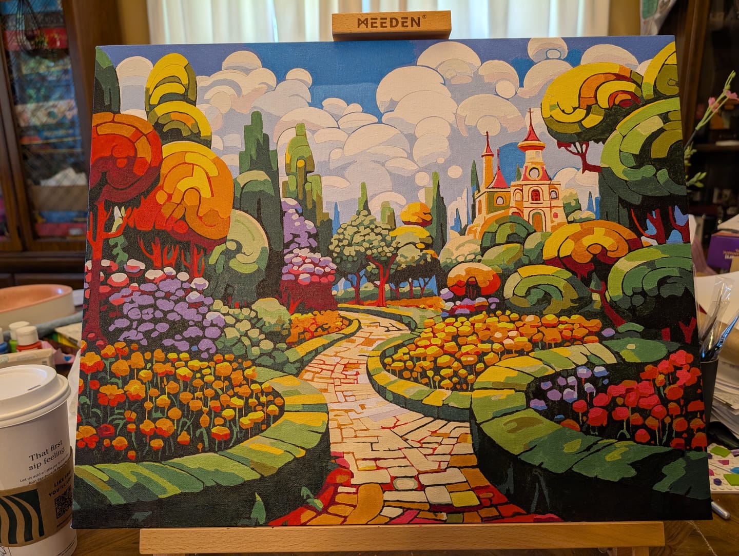 Customer photo review of Abstract Garden