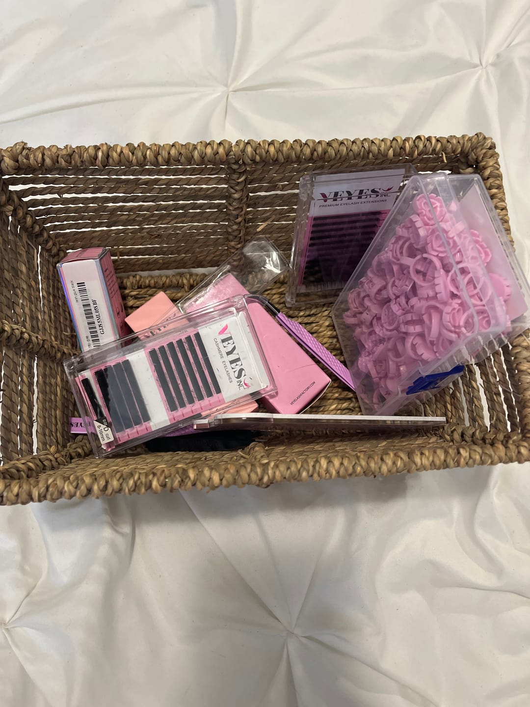 Customer photo review of LC Glam Box professional Lash kit