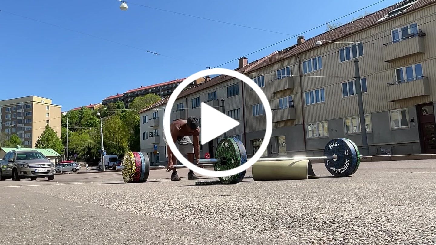Customer video review of Fleck Rubber Bumper Plates – Colour Coded, 5kg-25kg or 150kg Set