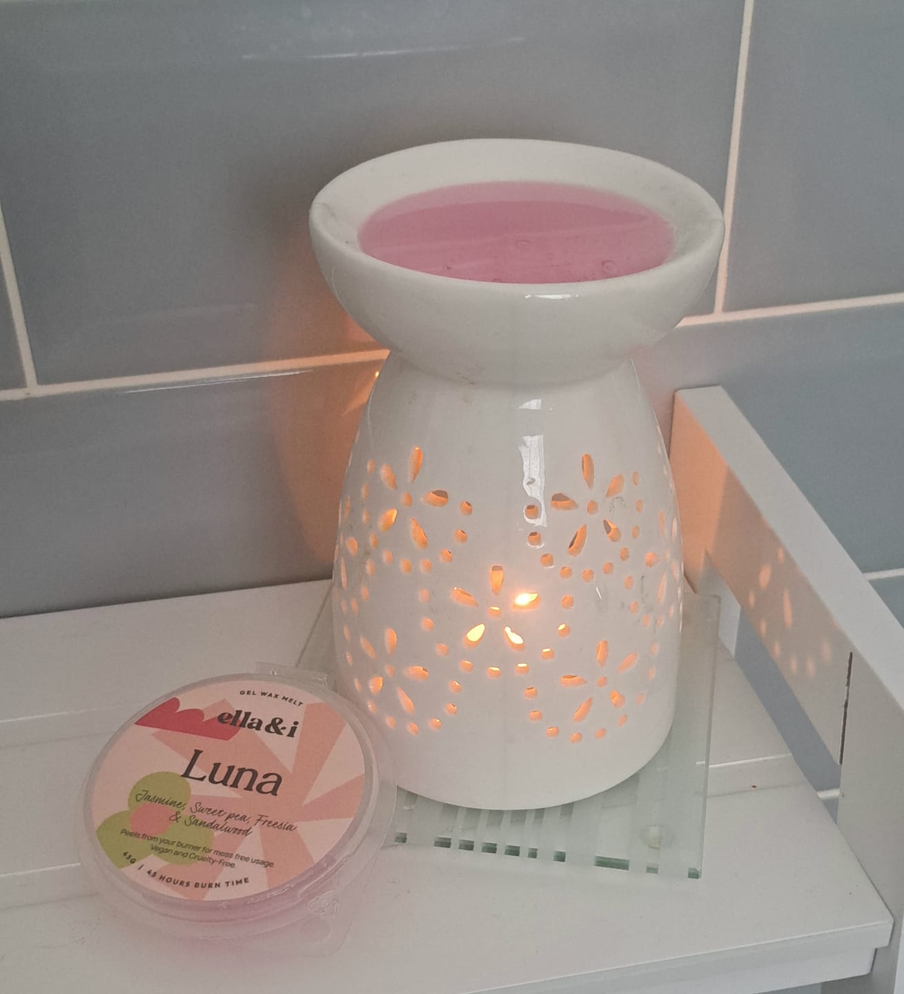 Customer photo review of Luna Gel Melt