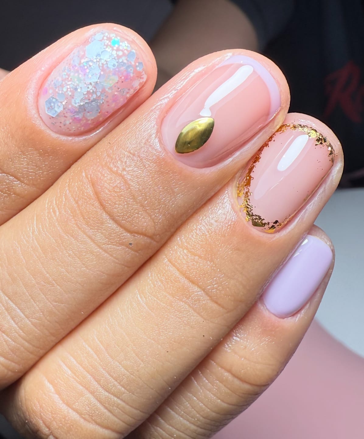 Customer photo review of Premium Builder Gel 01, LIUNAILS