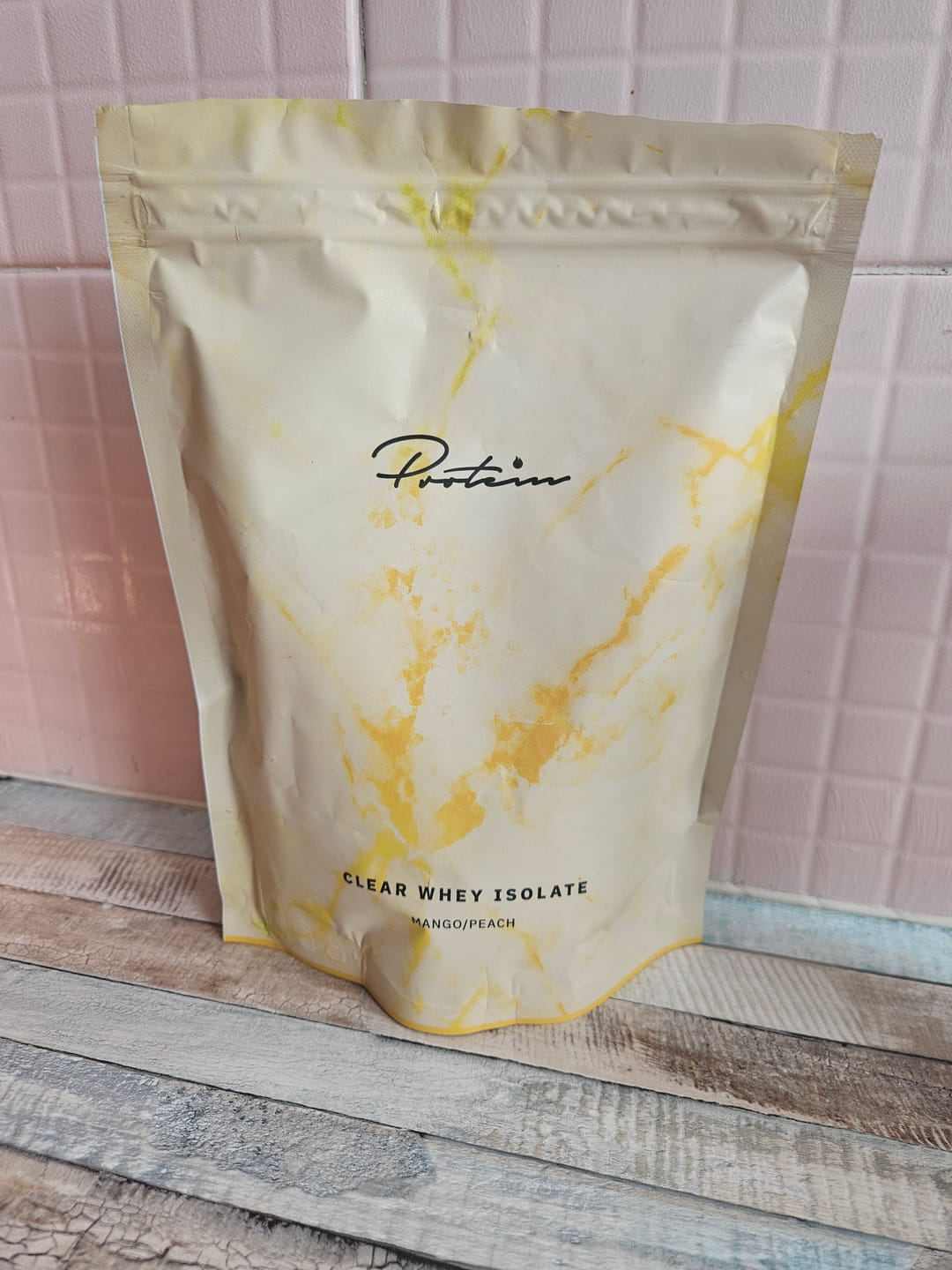 Customer photo review of Clear Whey Protein Powder | 300g