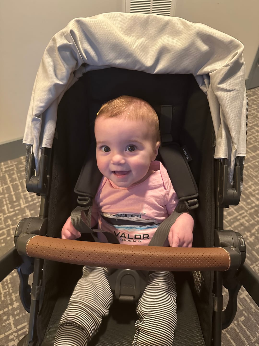 Customer photo review of Custom 100% Cotton Baby Onesie