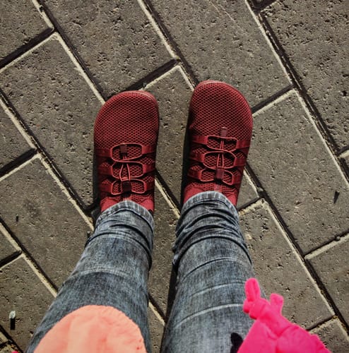 Customer photo review of Vaistoa Riemu -paljasjalkakengät