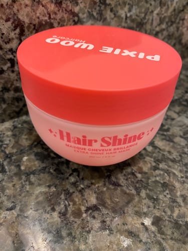Customer photo review of Hair Mask - Extra Shine & Hydratation