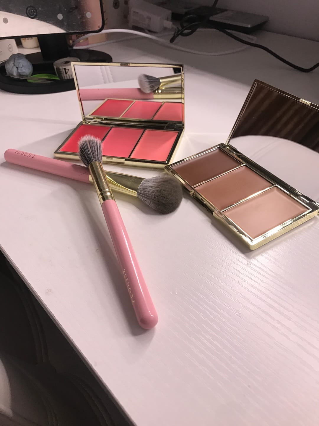 Customer photo review of P. Louise Love Letters Blush & Bronzer Bundle