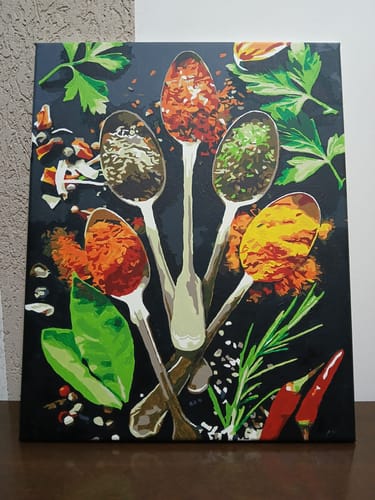 Customer photo review of צביעה לפי מספרים - BS53468