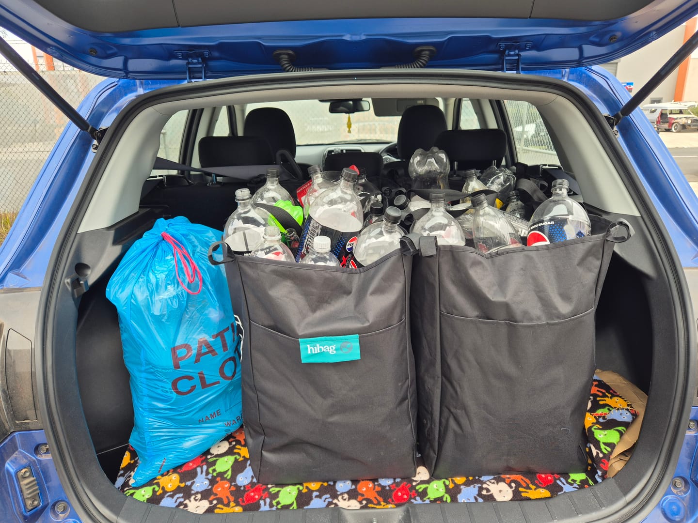 Customer photo review of Mobile Recycle Station - V3.0 (Folding Frame)