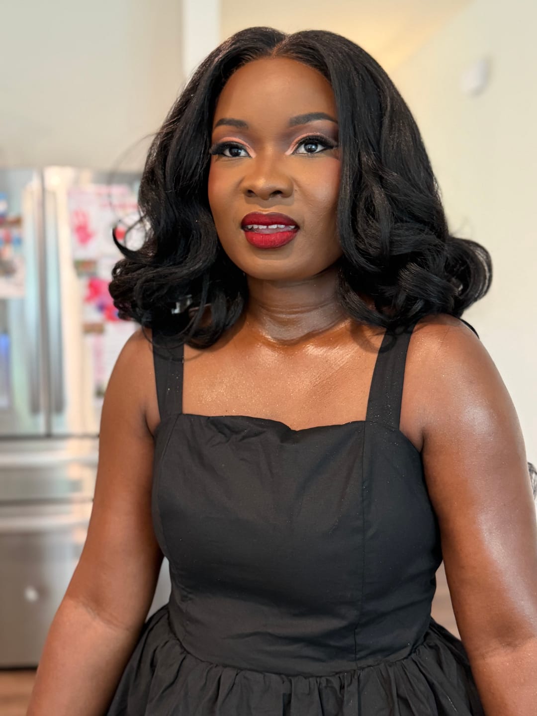 Customer photo review of Sensationnel Cloud 9 Glueless What Lace Swiss 13x6 HD Lace Front Wig - LATISHA
