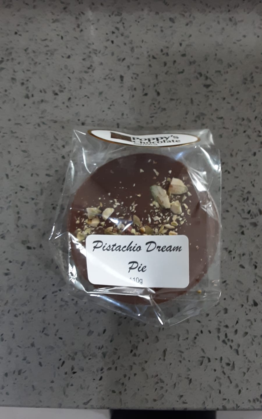 Customer photo review of LIMITED EDITION Pistachio Dream Pie