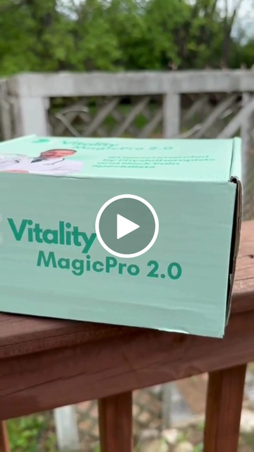 Customer video review of Vitality™ MagicPro 2.0
