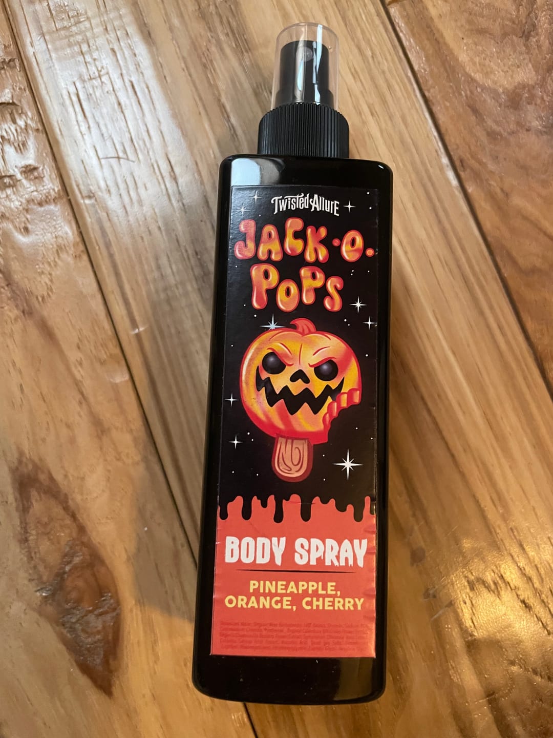 Customer photo review of Jack O Pops Body Spray