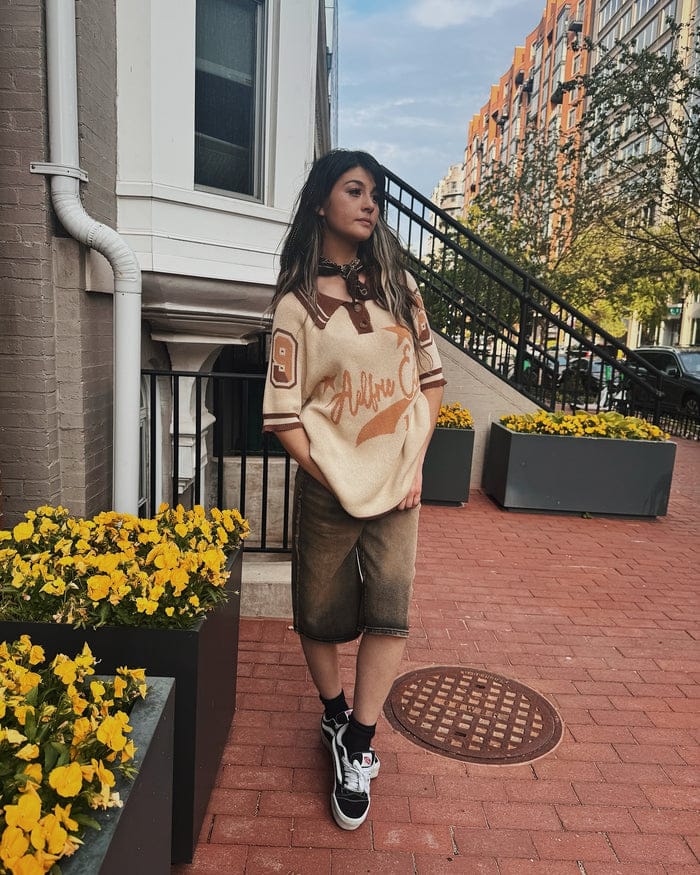 Customer photo review of Aelfric Eden Vintage Washed Longline Jorts