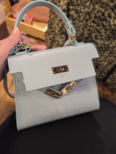 Customer photo review of Polly Top Handle Bag