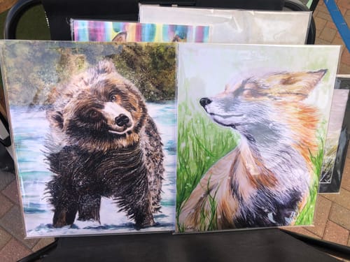 Customer photo review of 12x15 Mounted Prints