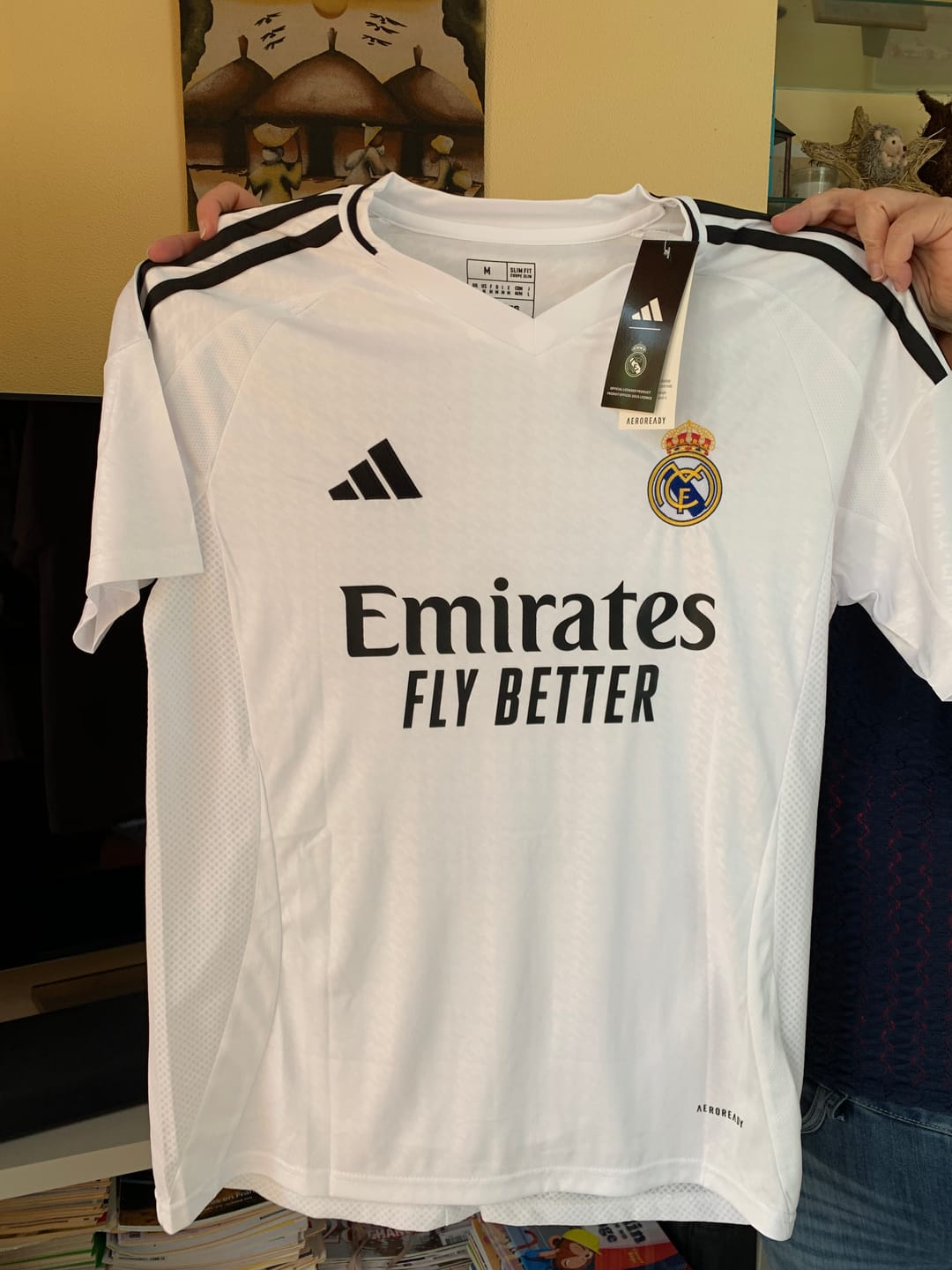 Customer photo review of Maillot Domicile Real Madrid 24/25