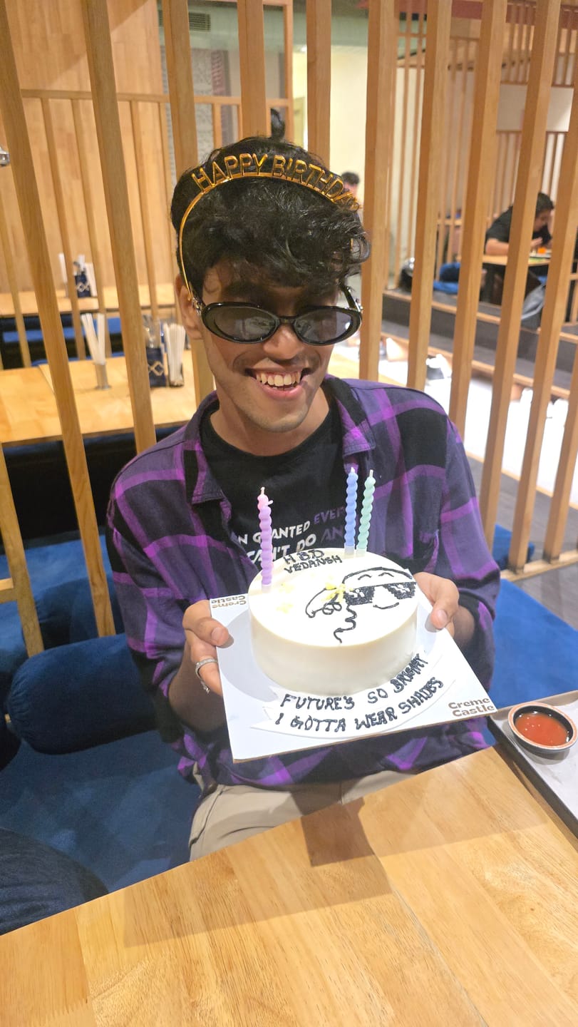 Customer photo review of Meme Theme Cake for Boyfriend