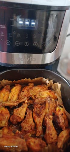 Customer photo review of Air Fryer Novio Grill & Fry