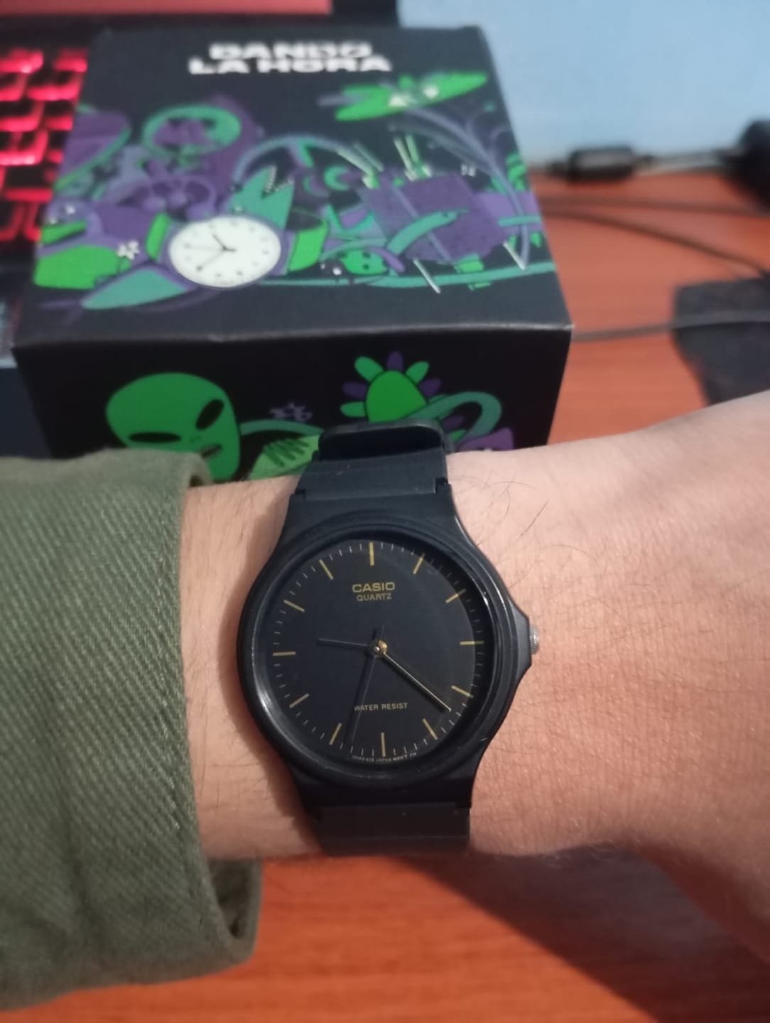 Customer photo review of Reloj Casio Vintage MQ-24-1ELDF Negro Flat