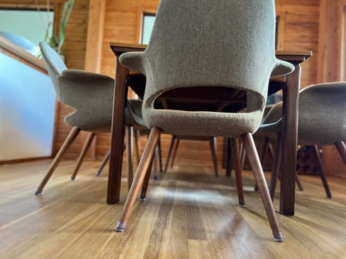 Customer photo review of Round Felt Silicone Chair Leg Protectors | Extra-Durable Chair Floor Protectors