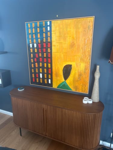 Customer photo review of Wabi-Sabi Wall Art #TX339